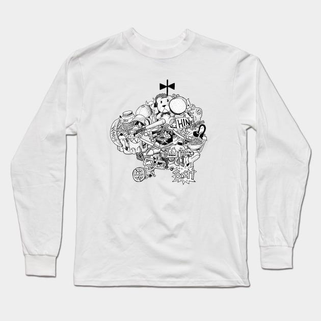 Earthbound Mr. Saturn Long Sleeve T-Shirt by nickfolz